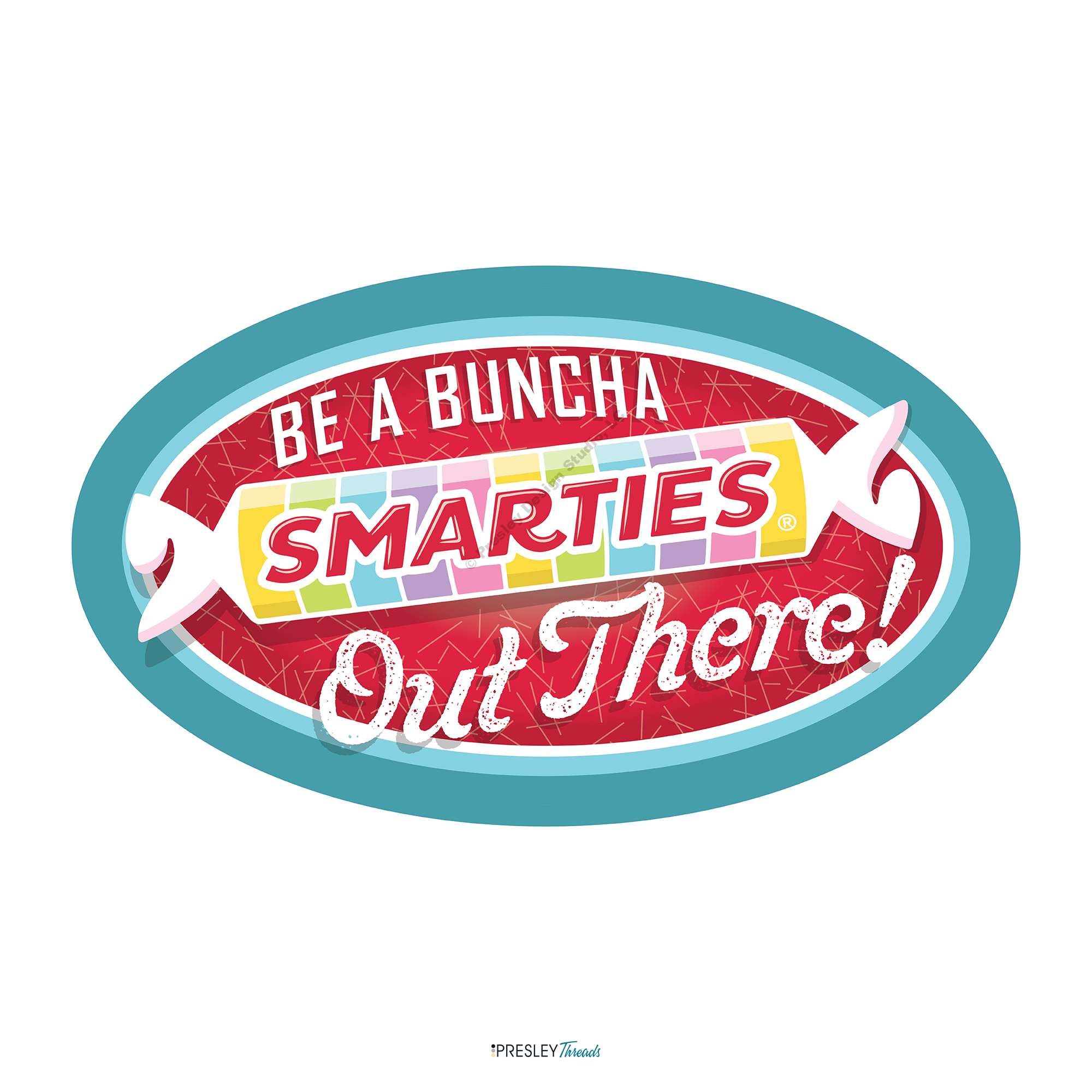 Smarties: Team Motivational Stickers (set of 24) Smarties Feature