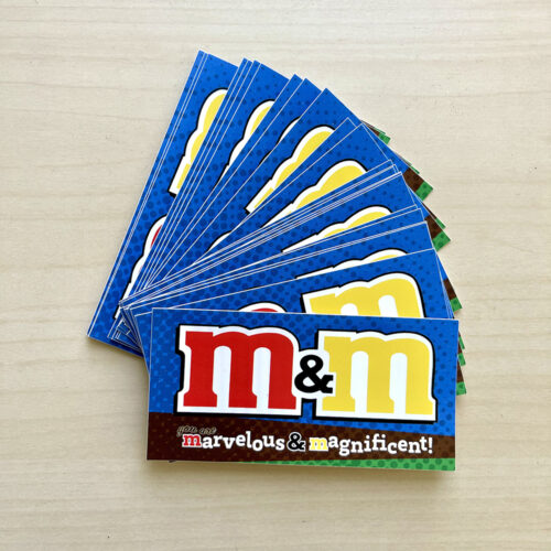 M&M: Team Motivational Stickers (set of 24) mm1