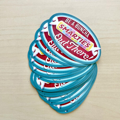 Smarties: Team Motivational Stickers (set of 24) smarties stickers only