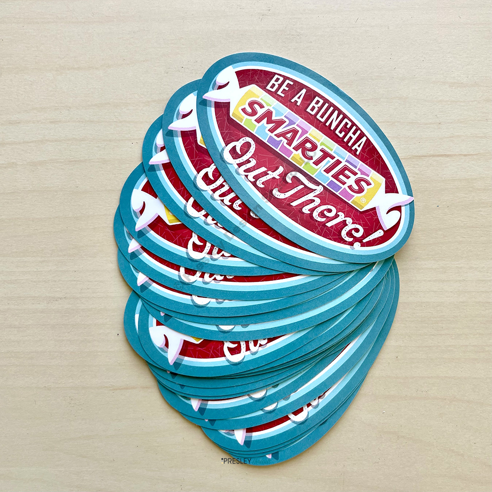 Smarties: Team Motivational Stickers (set of 24) smarties stickers only