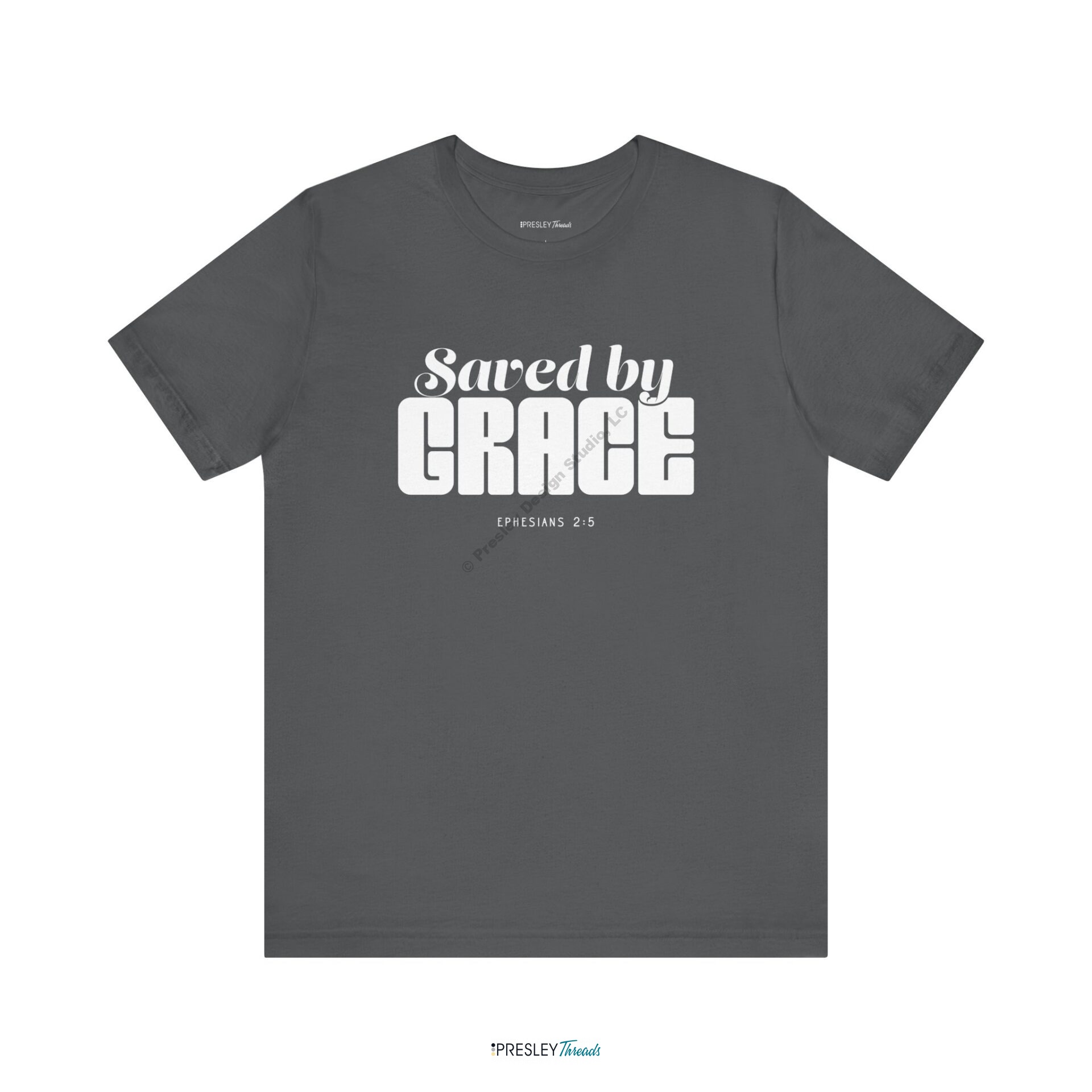 Saved by Grace | Unisex Jersey Short Sleeve Tee Saved by Grace | Unisex Jersey Short Sleeve Tee - Image 6