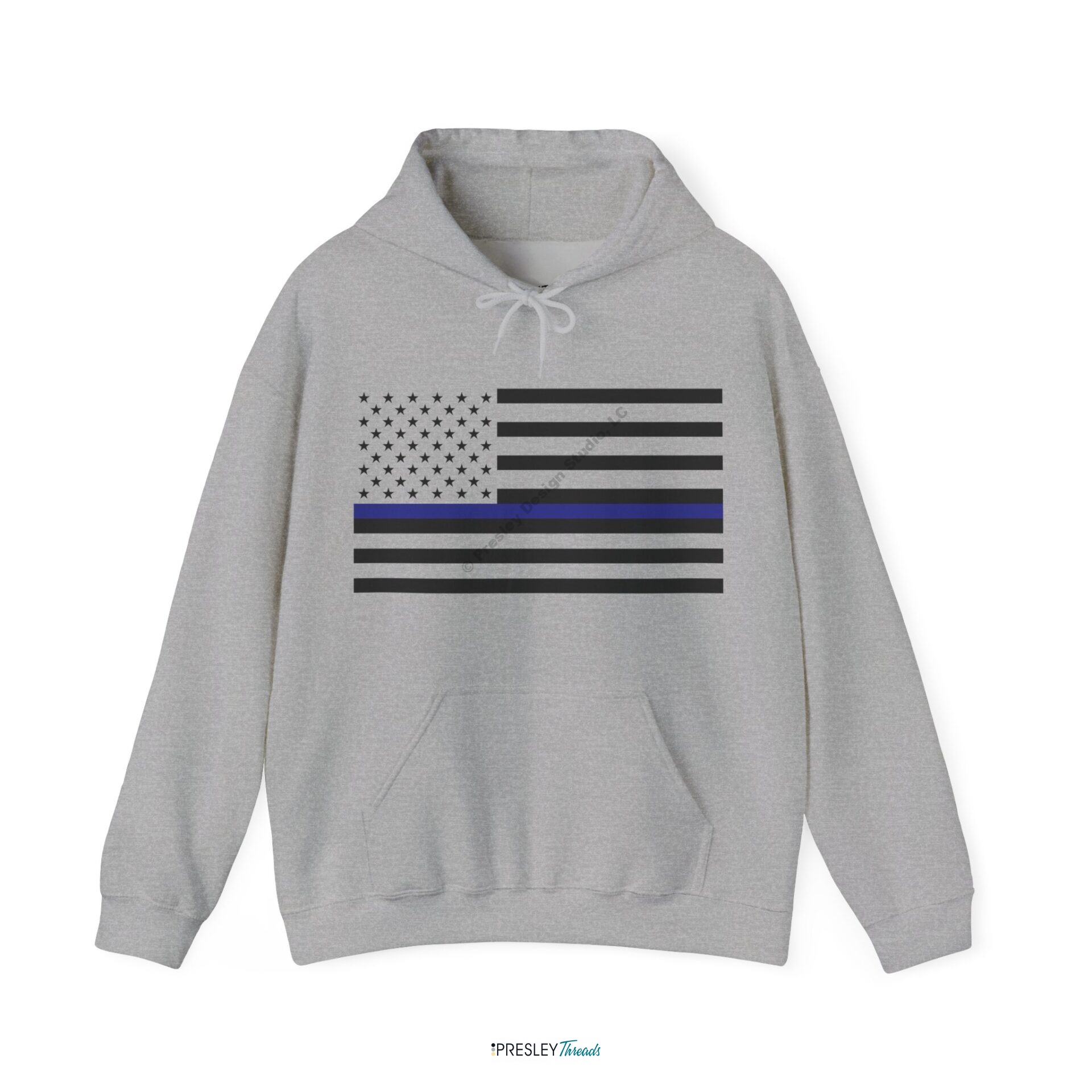Thin Blue Line | Unisex Heavy Blend™ Hooded Sweatshirt Thin Blue Line | Unisex Heavy Blend™ Hooded Sweatshirt
