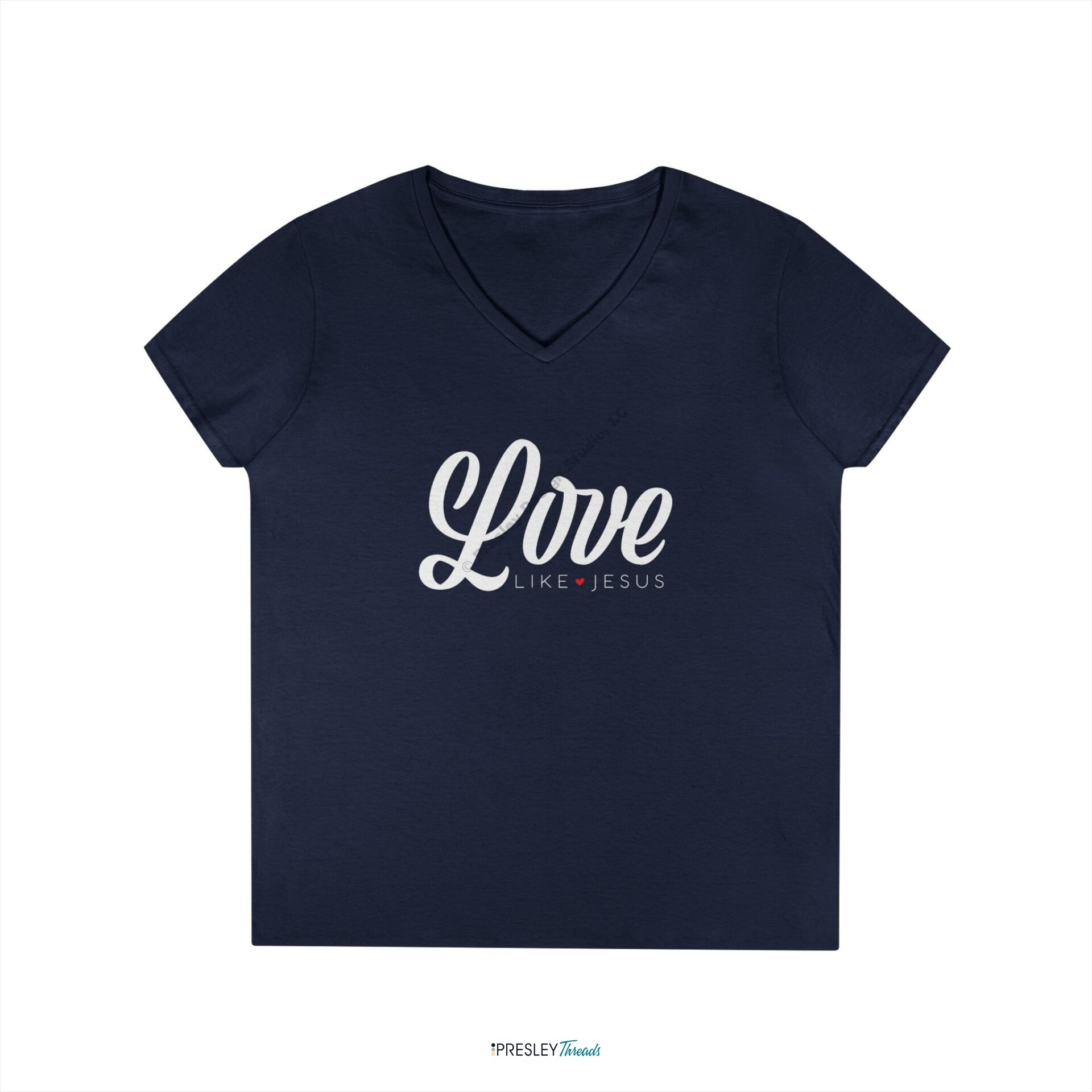 Love Like Jesus | Ladies’ V-Neck T-Shirt Love Like Jesus | Ladies' V-Neck T-Shirt