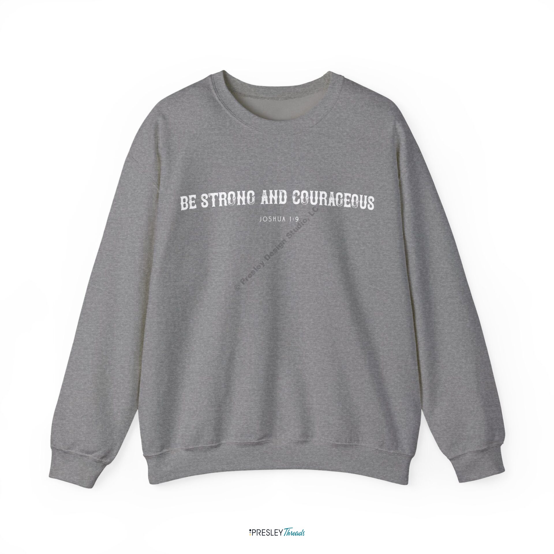 Be Strong and Courageous – Joshua 1:9 | Unisex Heavy Blend™ Crewneck Sweatshirt Be Strong and Courageous - Joshua 1:9 | Unisex Heavy Blend™ Crewneck Sweatshirt - Image 5
