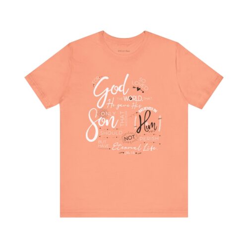 John 3:16 – Unisex Jersey Short Sleeve Tee John 3:16 – Unisex Jersey Short Sleeve Tee 2
